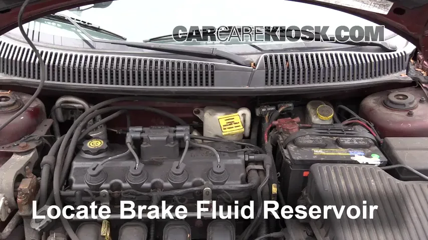 2002 Dodge Neon SE 2.0L 4 Cyl. Brake Fluid
